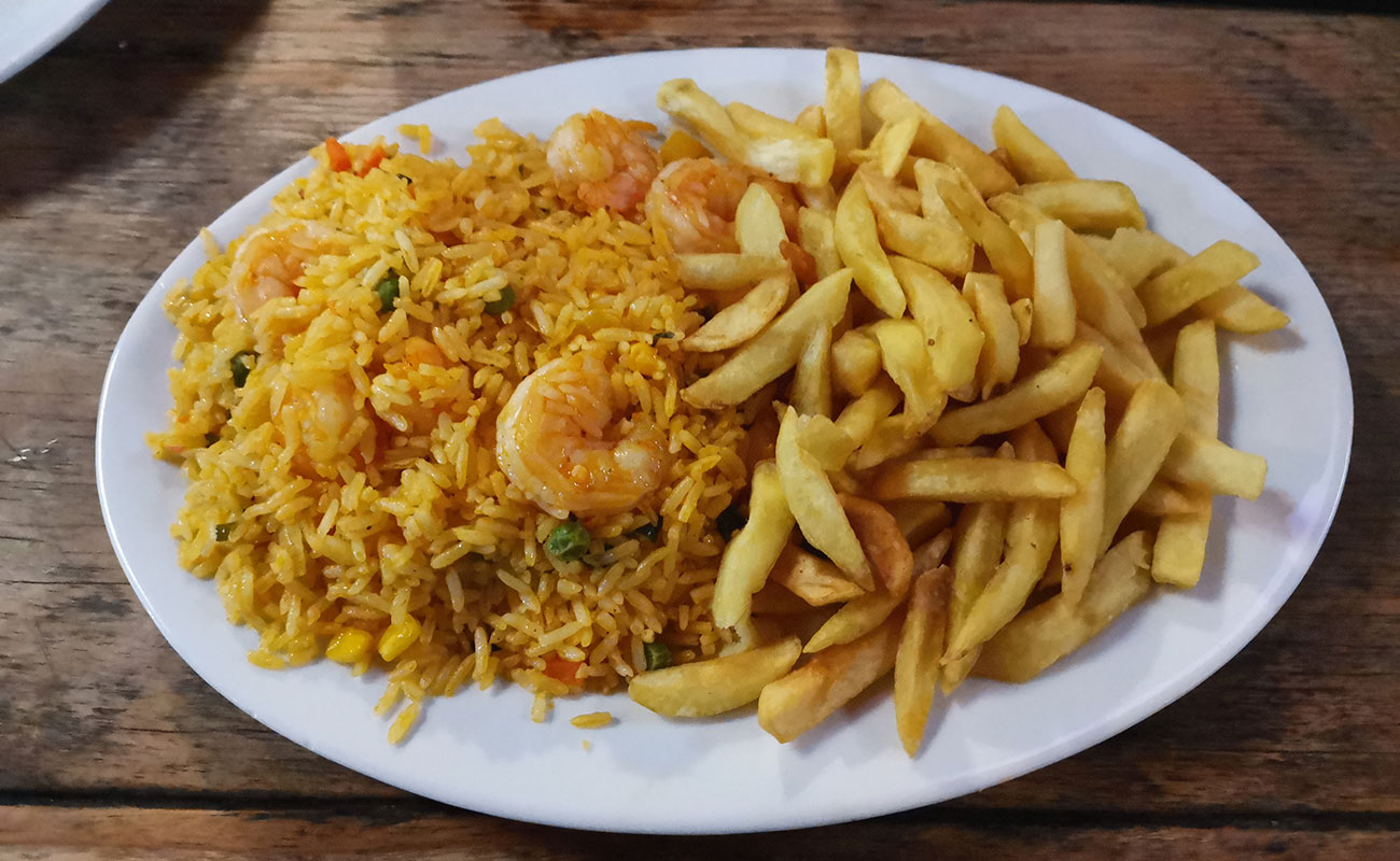 Arroz con Camarones / La Casona de Laly, Guayabos, Curridabat, San José-03092023