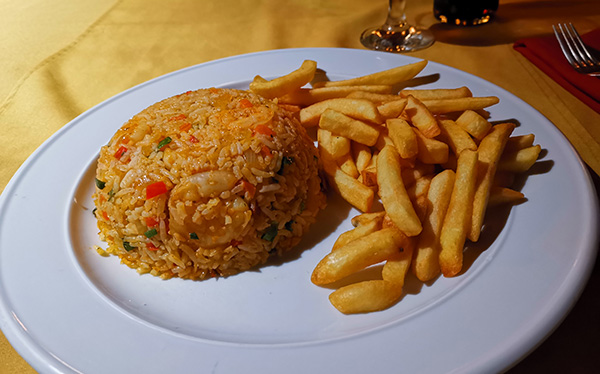 Arroz con Pollo - Restaurante Volcano's Secret