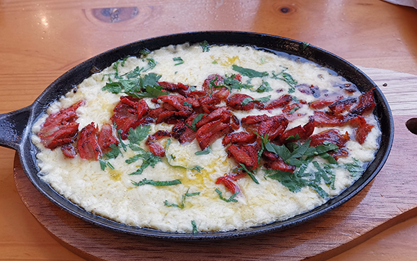 Cazuela Queso con Pastor : Restaurante SantoKatrin