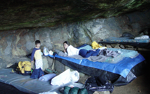 Dormitorio Principal : Casa de Piedra, Catarata Río Diamante