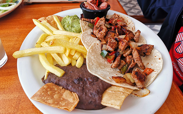 Fajitas de Lomito - Restaurante los Antojitos