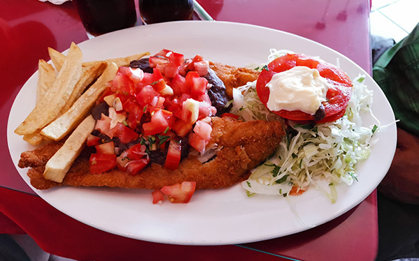 Filete de Pescado Especial - Restaurante Super Mariscos