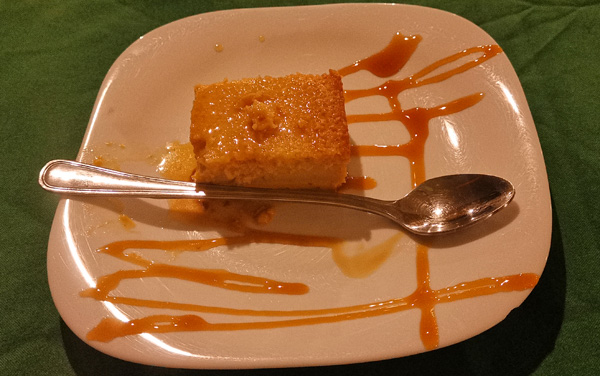 Flan de Coco : Restaurante la Casona