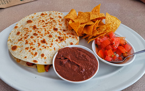 Gringa con Pastor : Restaurante Super Snack