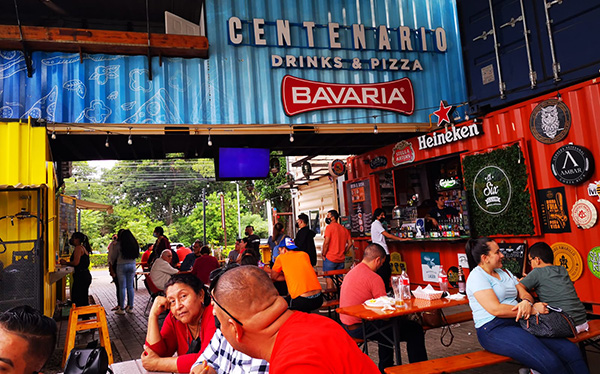 Street Food, Container Plaza, Santa Ana, San José