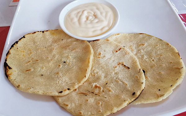 tortilla con natilla