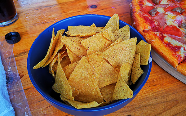 Tortilla Snacks, Container Plaza, Santa Ana, San José